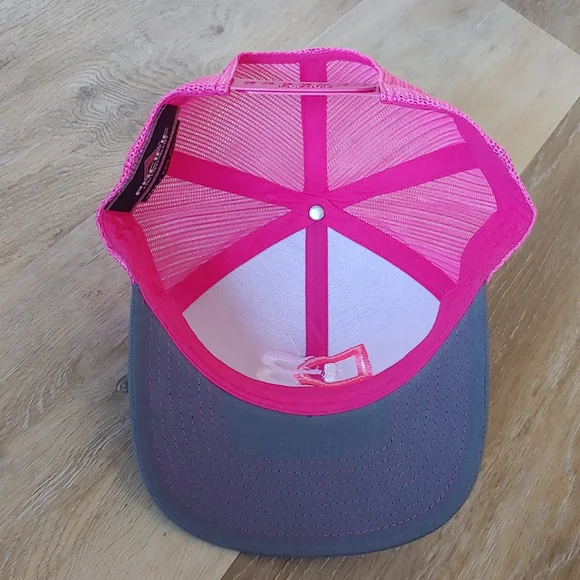 Dykstra Baseball Pink Trucker Snapback Cap Hat - Picture 6 of 8